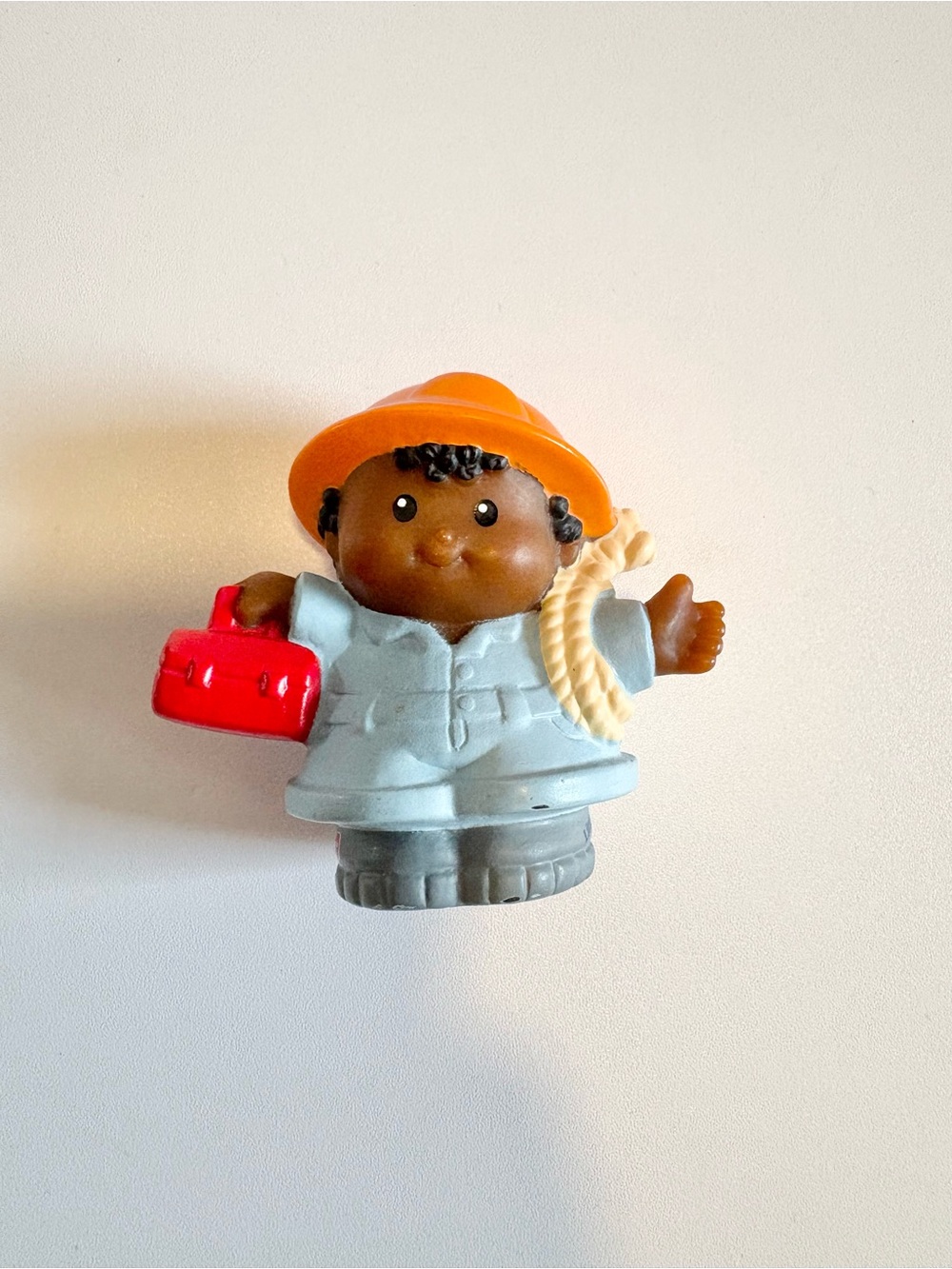 ⭐️ Fisher Price Little People Vintage Michael Construction Worker (2002)